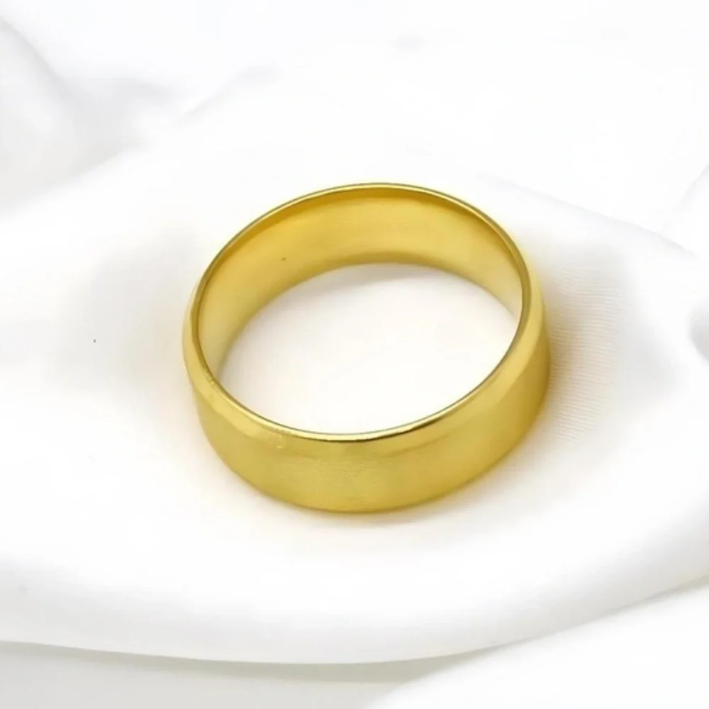 Steel Gold Ring